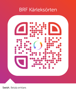 QR kod som kan skannas med swish-appen i din mobil.